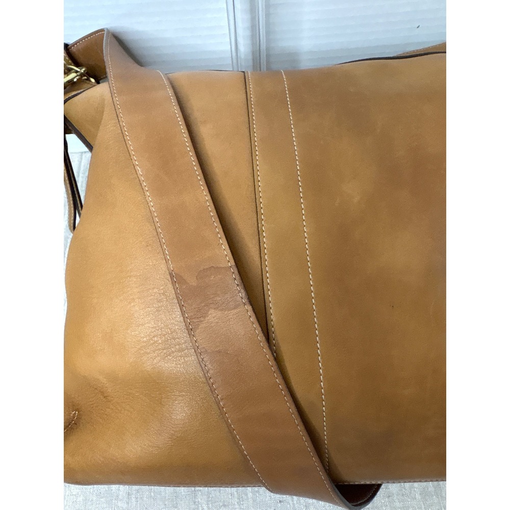 Coach Vintage Leather Hobo Bag Brown Burnished Glove Tanned 9325 - Picture 7 of 9